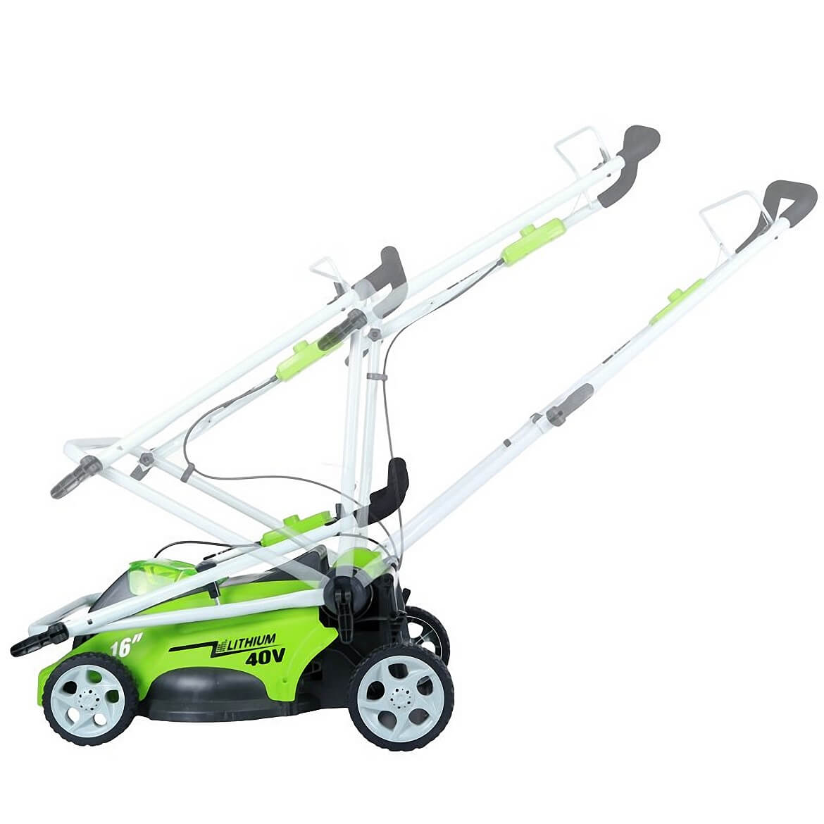 GreenWorks 25322 40 Volt 16 Inch Cordless Lithium Ion Walk