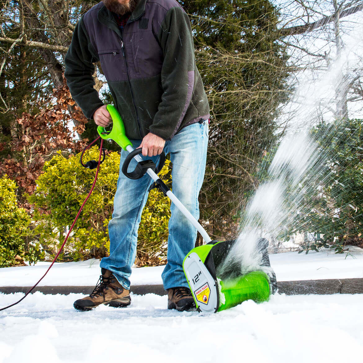 8 Amp 12 Corded Snow Shovel – Greenworks Tools Canada Inc.