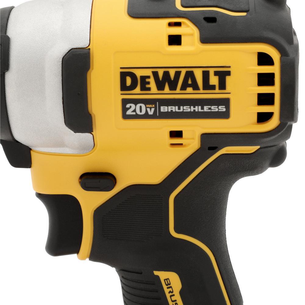 DeWALT DCF809B 20V 1 4 Inch Brushless Atomic Impact Driver Bare