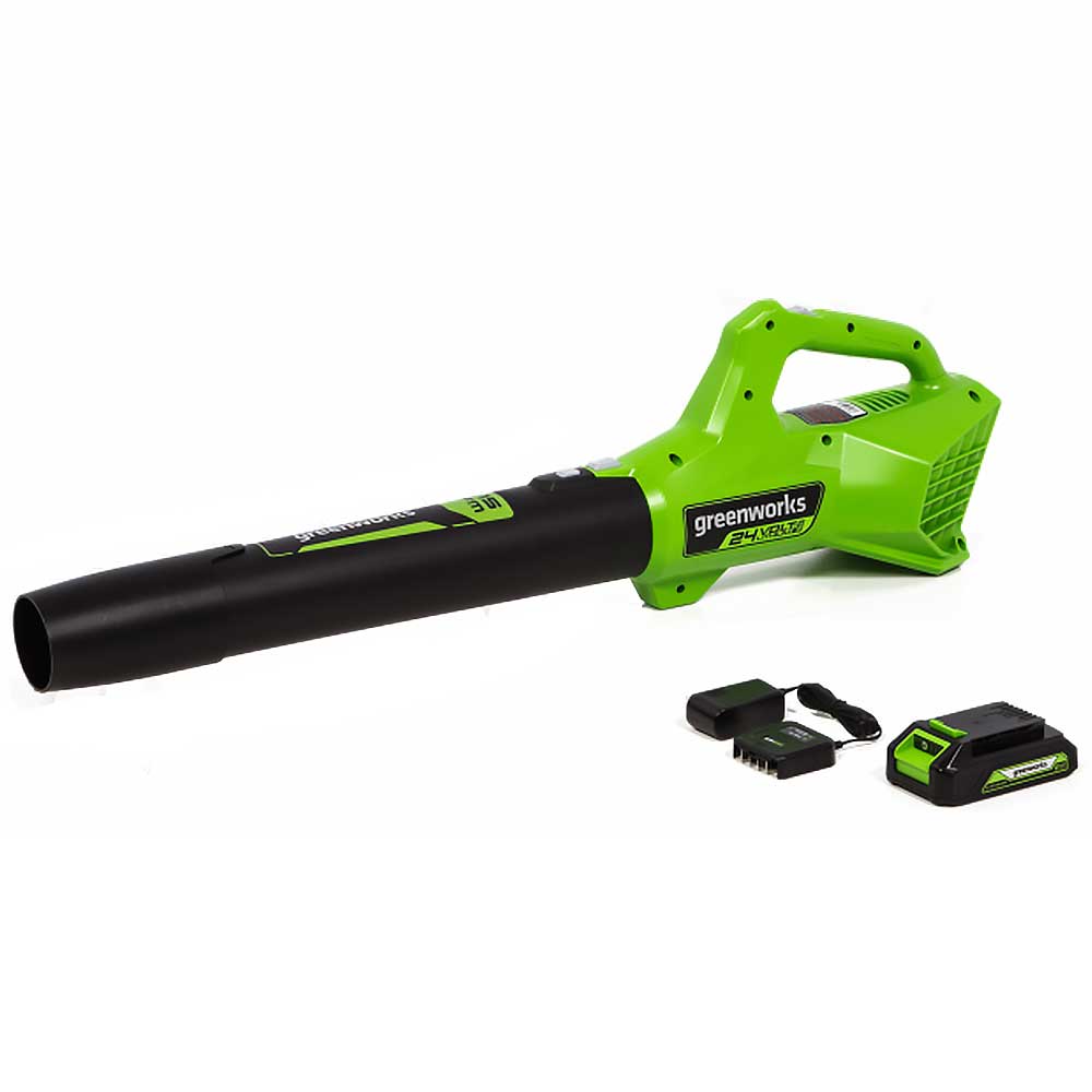 Greenworks leaf deals blower 24v