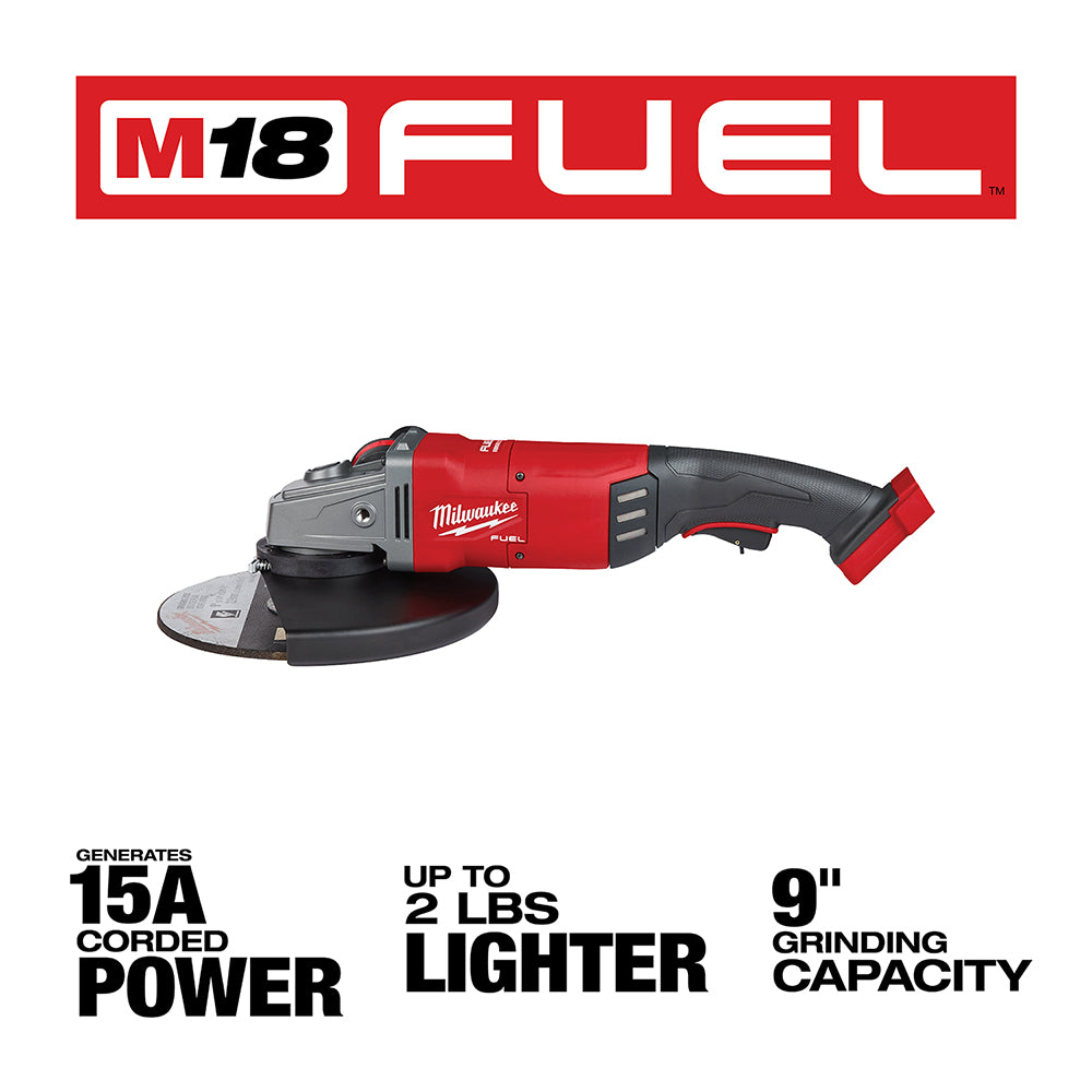 Milwaukee 2785-20 M18 FUEL 18V 7/9-Inch Large Angle Grinder - Bare