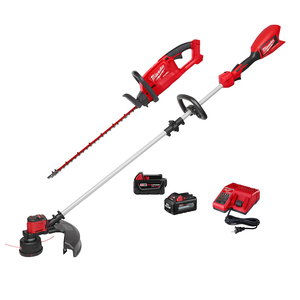 Milwaukee pole saw and hedge trimmer combo hot sale