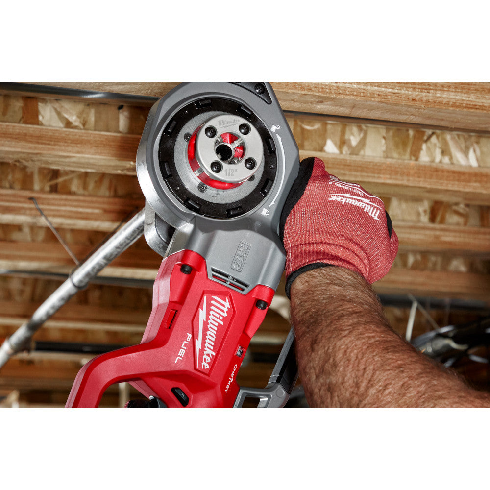 Milwaukee m18 pipe online threader dies