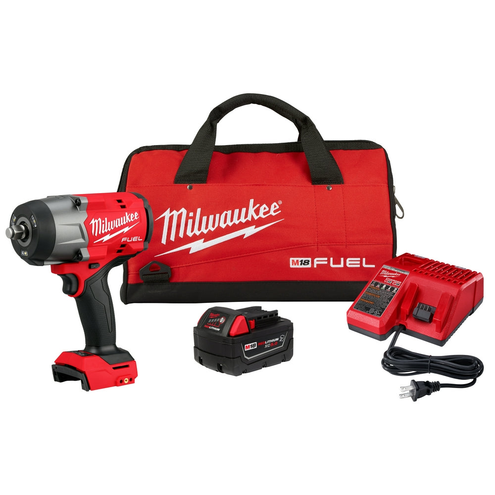18V 1/2 Inch Cordless Impact Driver, High Torque 1/2 Impact Wrench