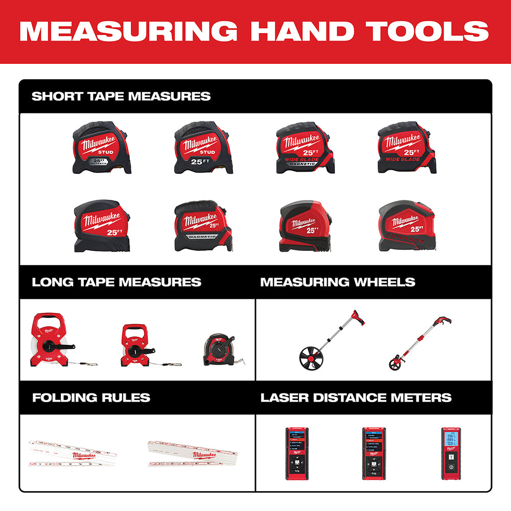 Milwaukee 48-22-0225 25 ft Wide Blade Tape Measure