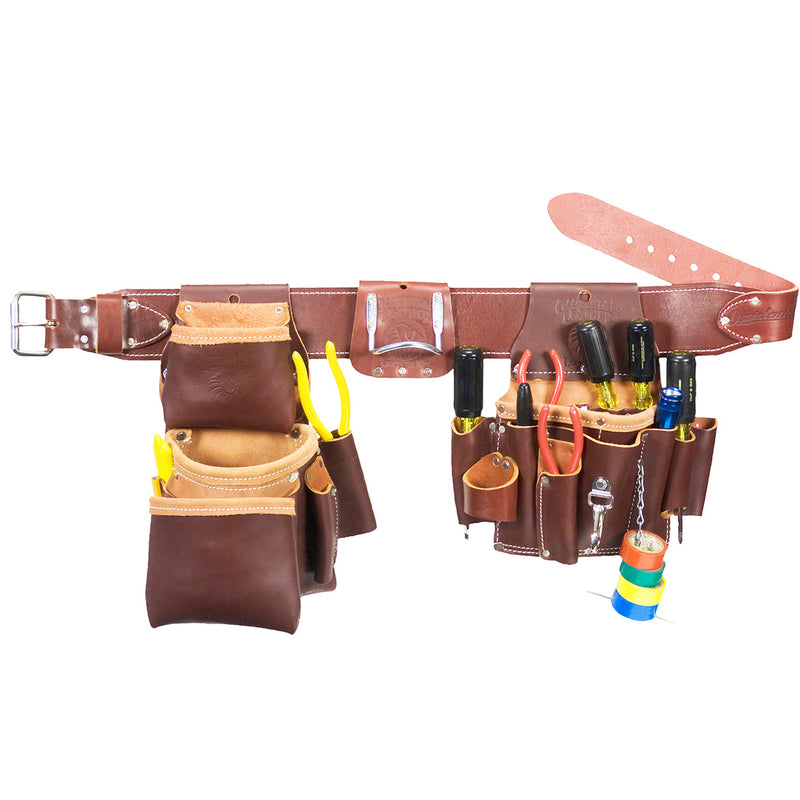 Occidental Leather 9540 Adjust-to-Fit Finisher Tool Belt Set Bundle w  (2) Pack 2003 Oxy Tool Shield (3 Pieces) - 3